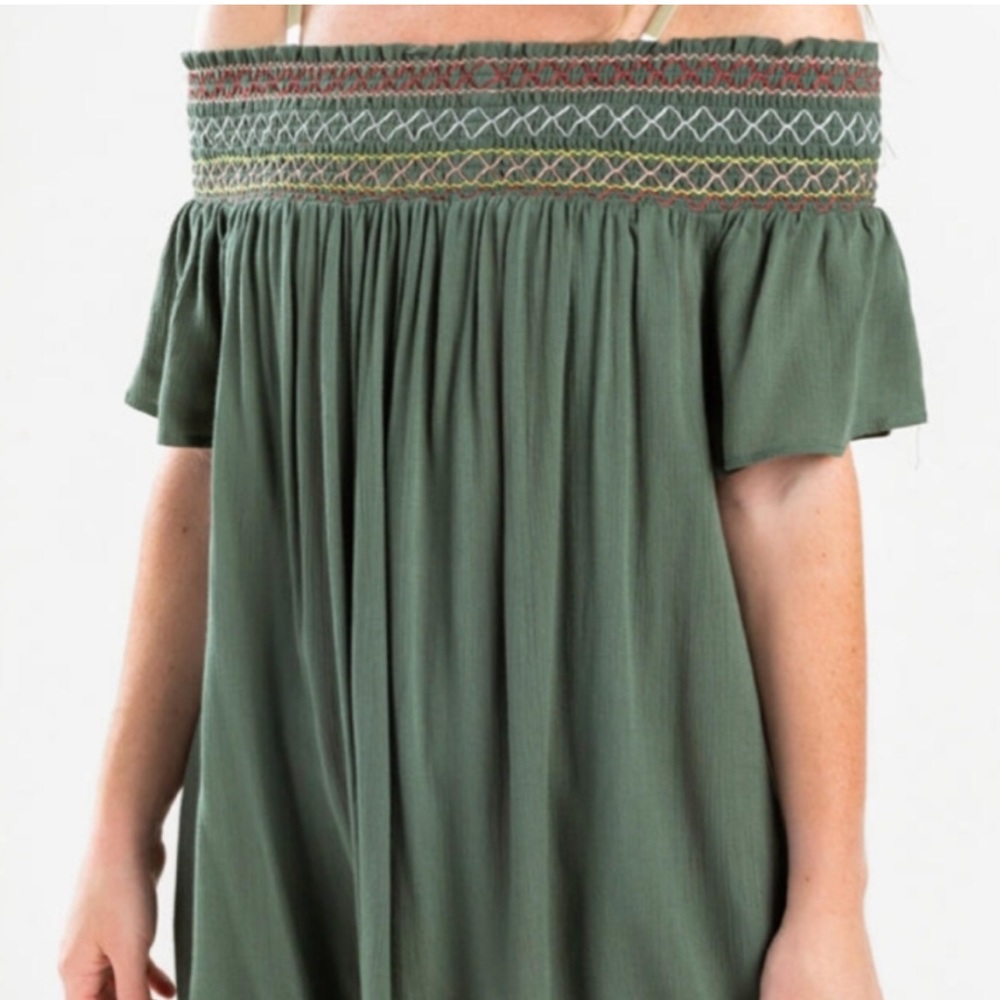 Francesca’s Claire Off the Shoulder Swim Coverup